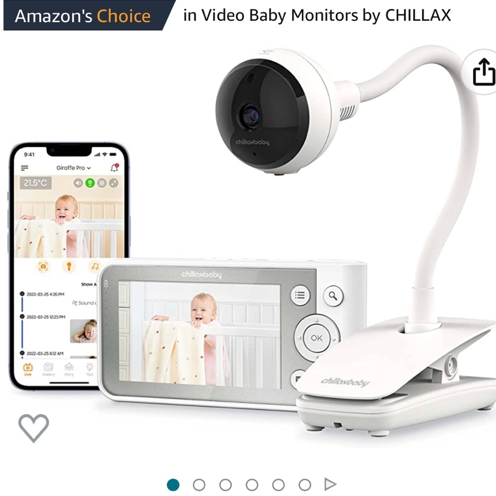 SOLD ❌Chillax Giraffe Pro Smart Baby Monitor - Open Box